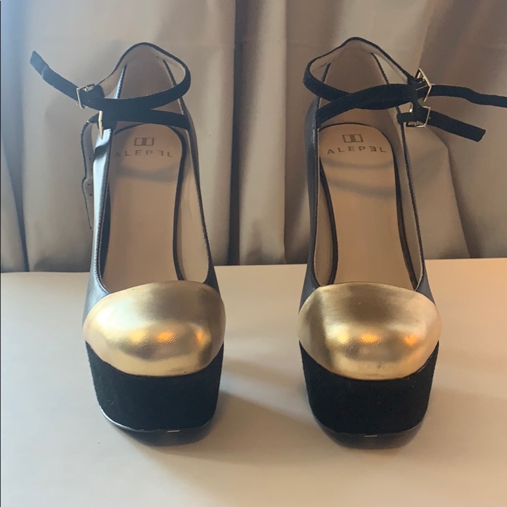 Alepel platform heels